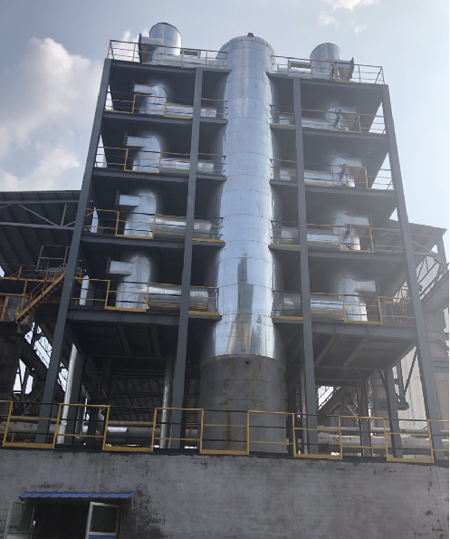 山东富伦钢铁高炉冲渣水余热回收工程